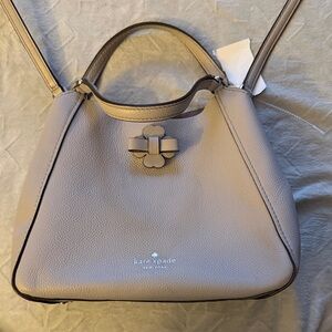 Kate Spade Taupe Leather Shoulder Bag - MINT!!!